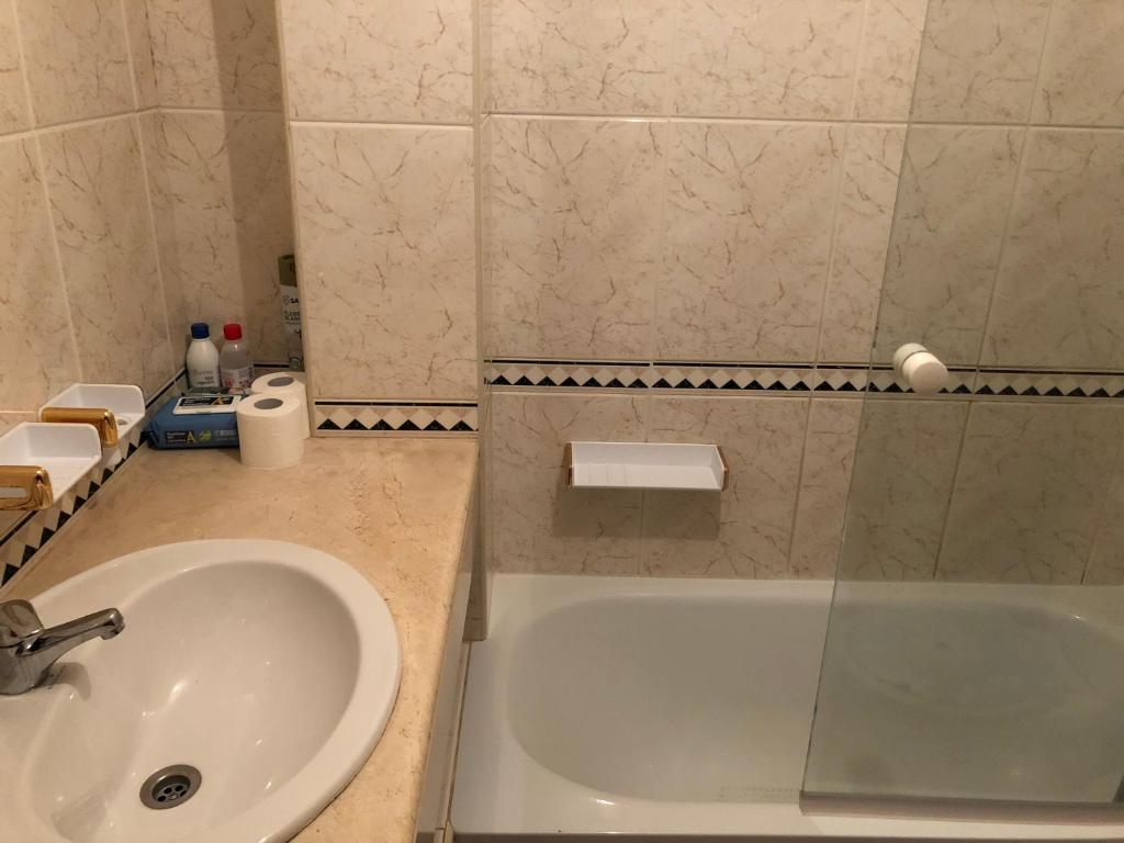 Kúpeľňa v ubytovaní Tu Piso La Plaza Mayor