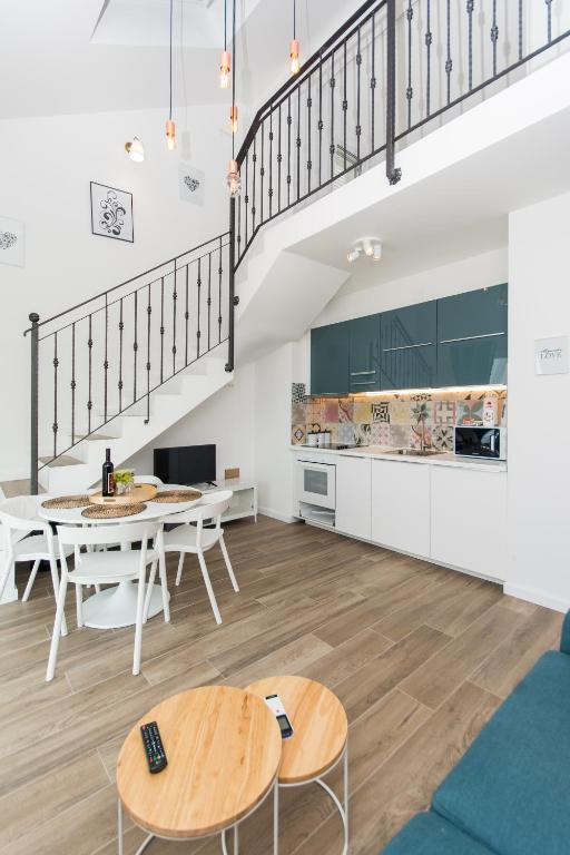 Kuchyňa alebo kuchynka v ubytovaní Apartments Villa Maria