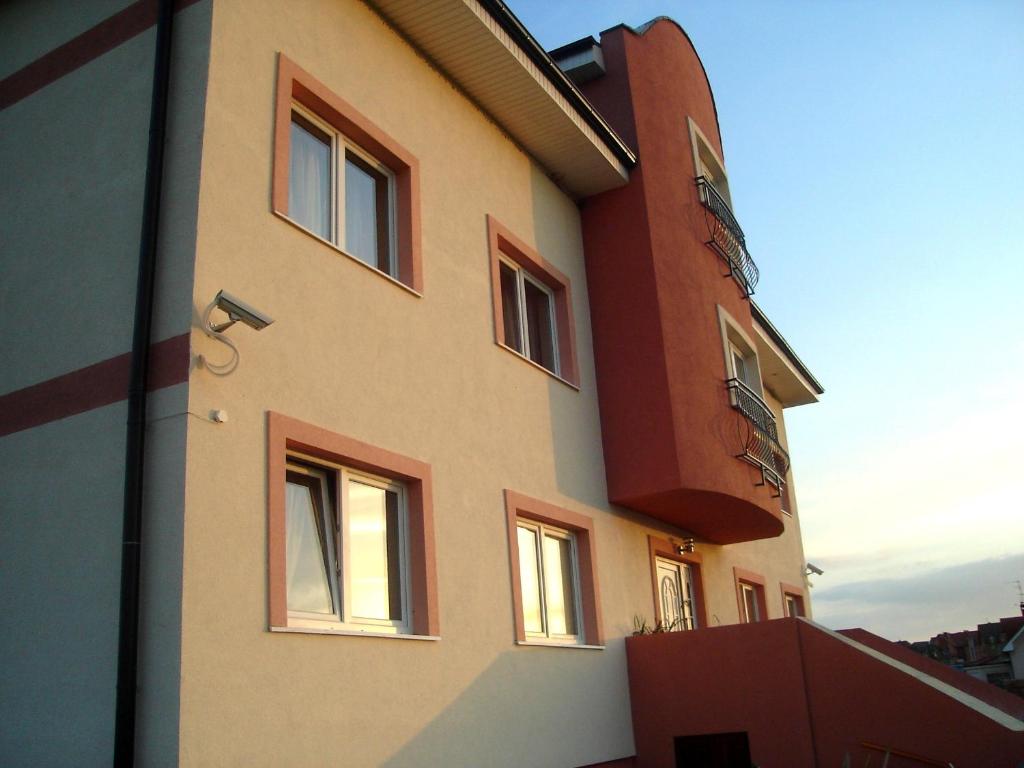 Budova, kde se bed and breakfast nachází