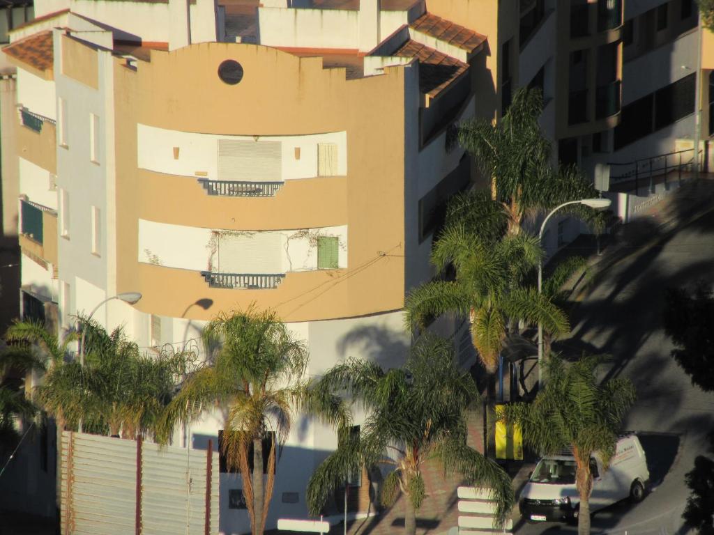 Budynek, w którym mieści się apartament