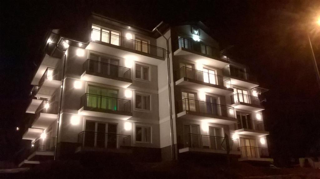 Budova, v ktorej sa apartmán nachádza