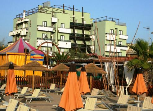 Budova, kde se hotel nachází