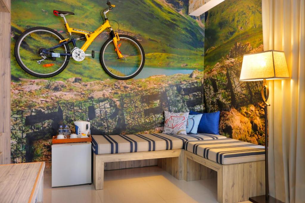 Posezení v ubytování Rhadana Hotel