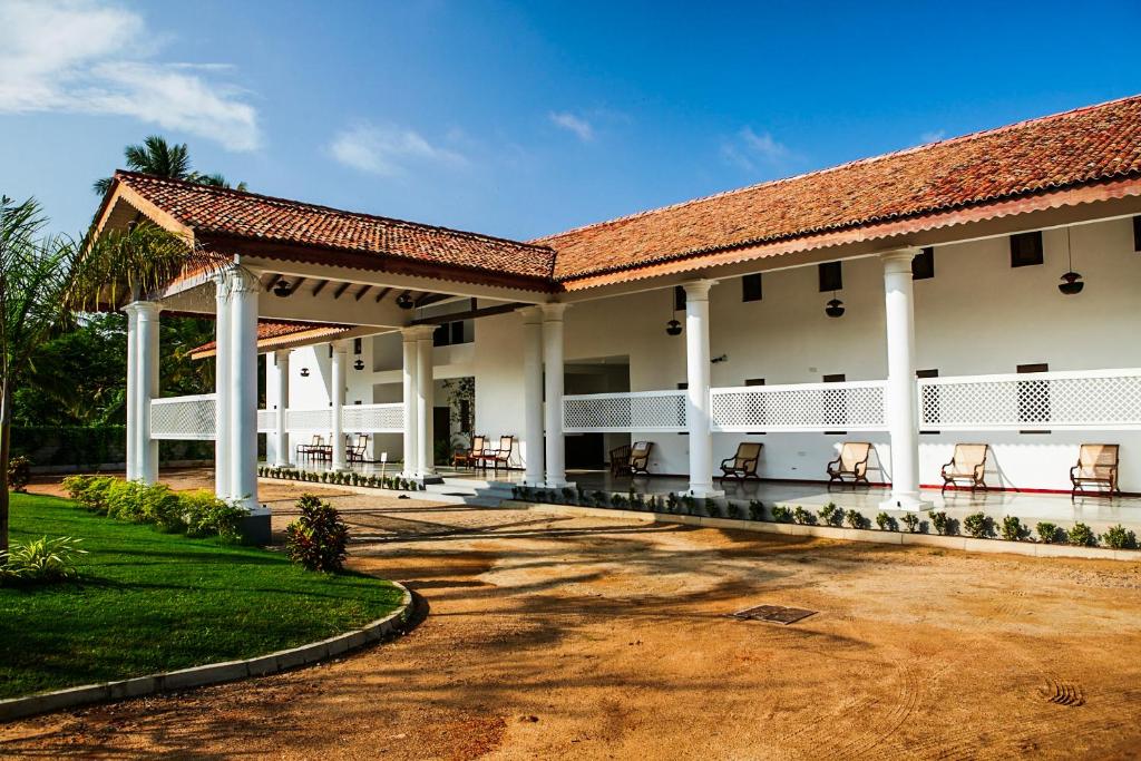 Budova, kde se vila nachází