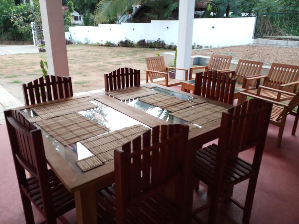 Restaurace v ubytování Cassia Udawalawe