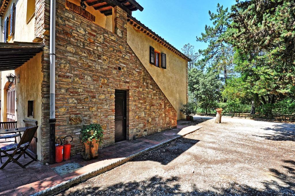 Budynek, w którym mieści się apartament