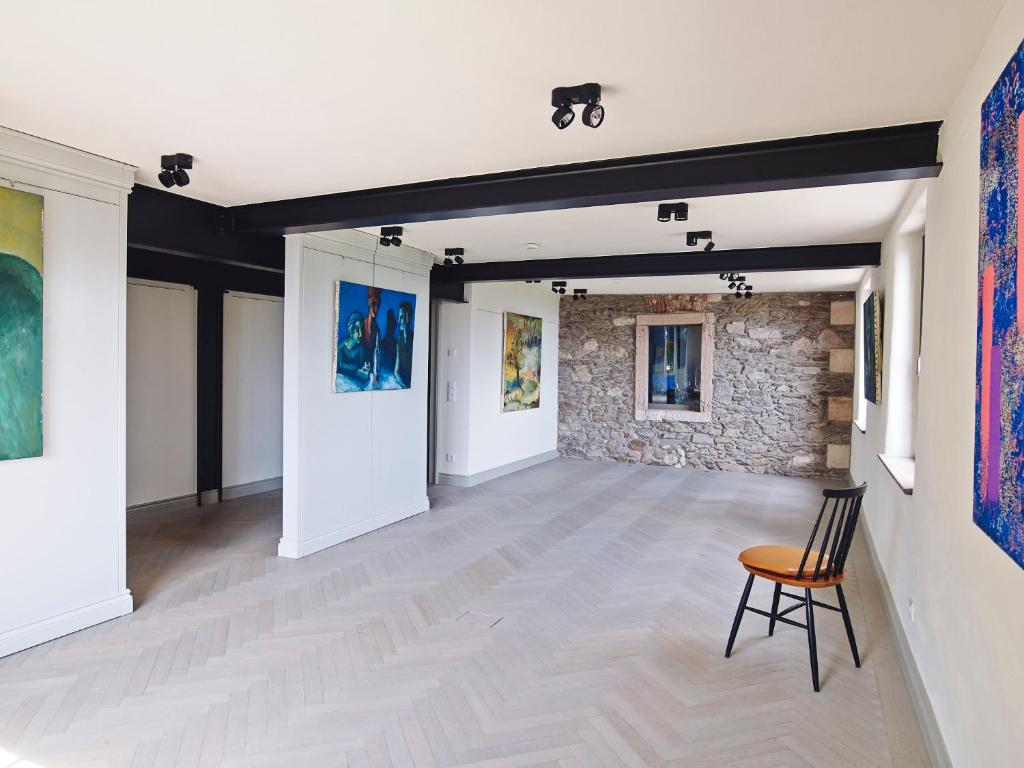 Posezení v ubytování Auberge de Temple