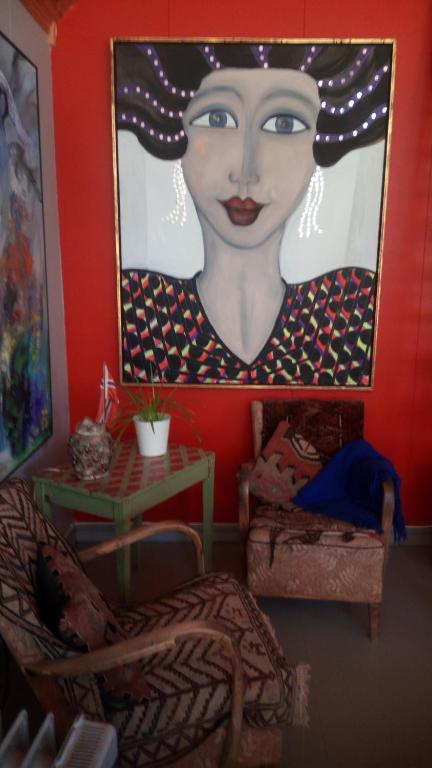 Posezení v ubytování Art Studio