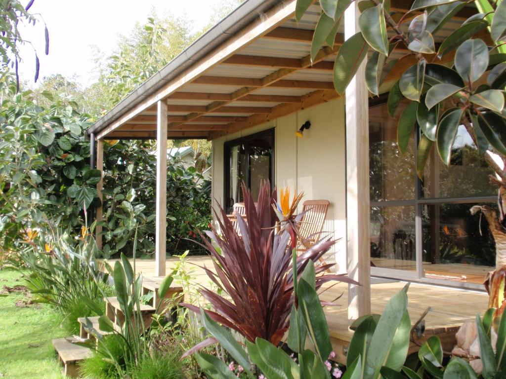 Zahrada ubytování Wharepuke Subtropical Accommodation