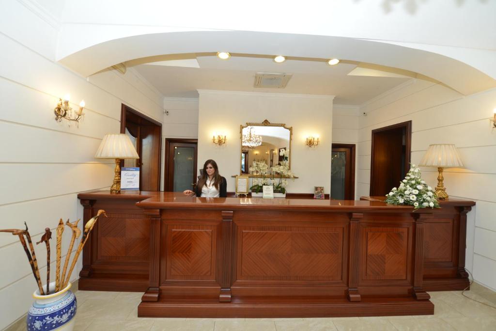 Vstupní hala nebo recepce v ubytování Hotel Palma