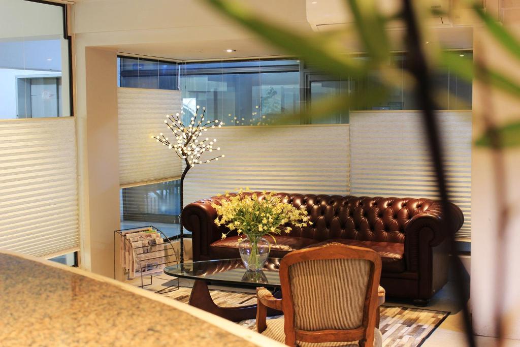 Un lugar para sentarse en Hotel Las Terrazas Business