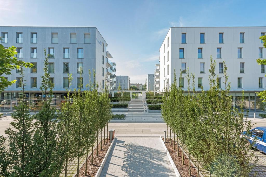 Budova, v ktorej sa apartmán nachádza