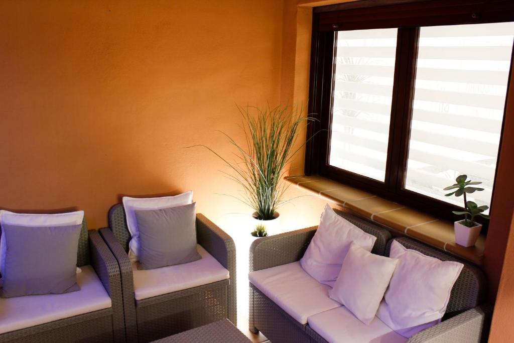 Posezení v ubytování Apartment Design Marbella