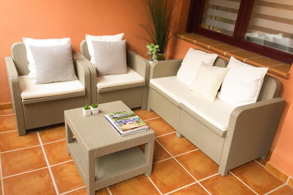 Posezení v ubytování Apartment Design Marbella