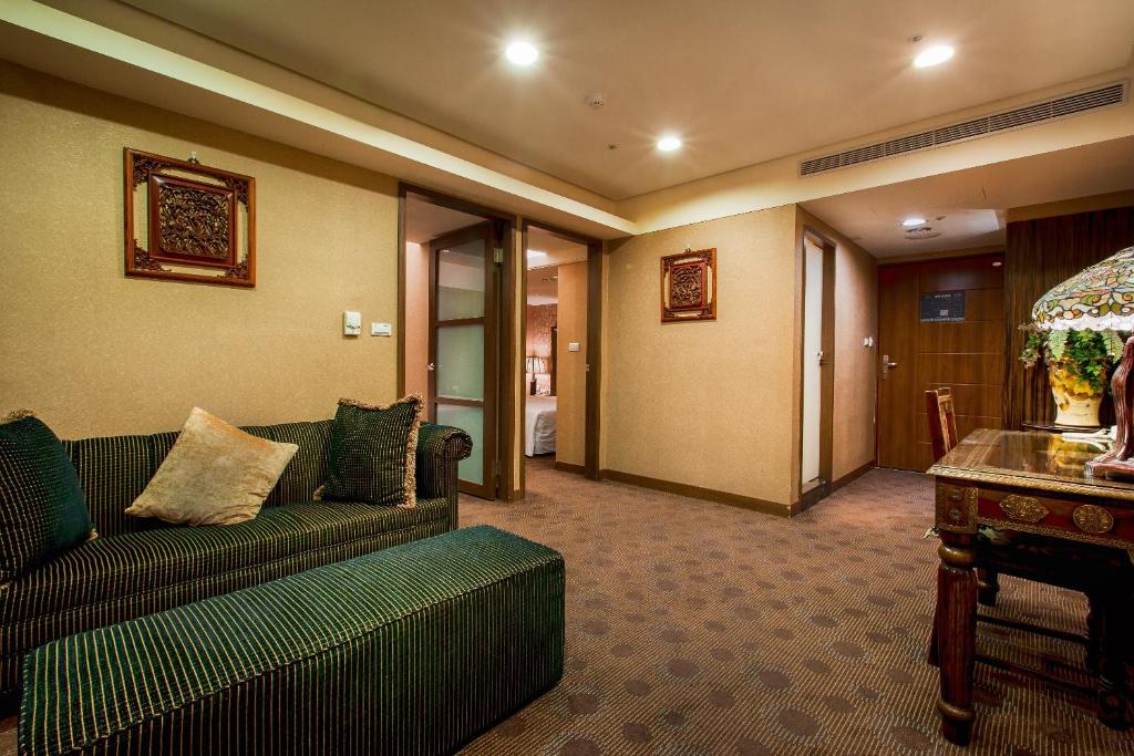 Posezení v ubytování Cai She Hotel