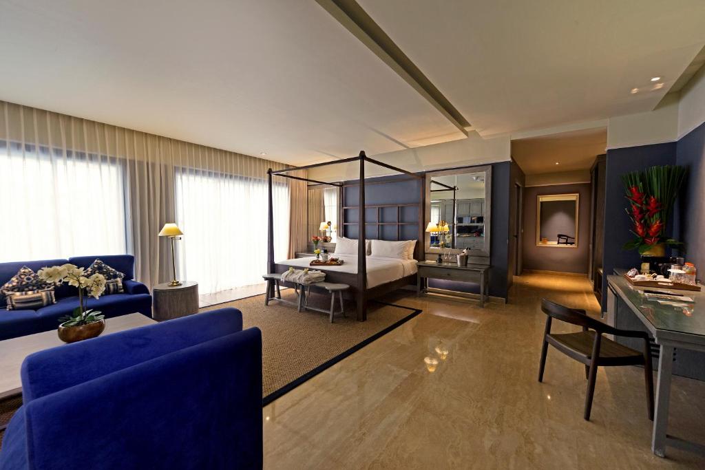 Posezení v ubytování Bali Paragon Resort Hotel