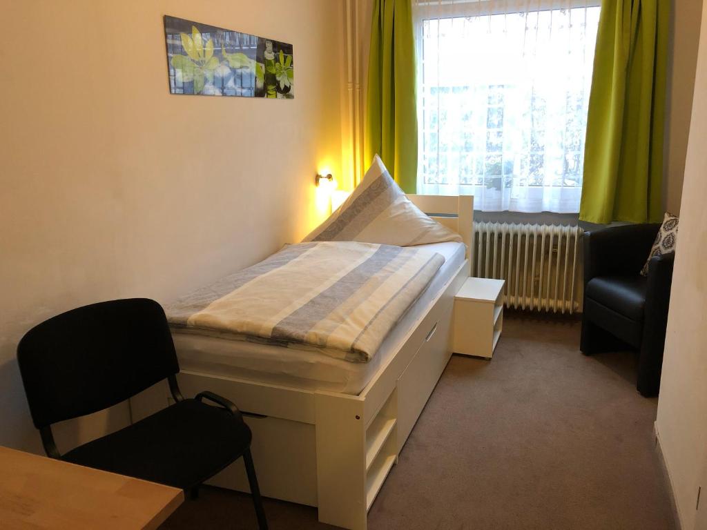 Postel nebo postele na pokoji v ubytování Das HOTELchen