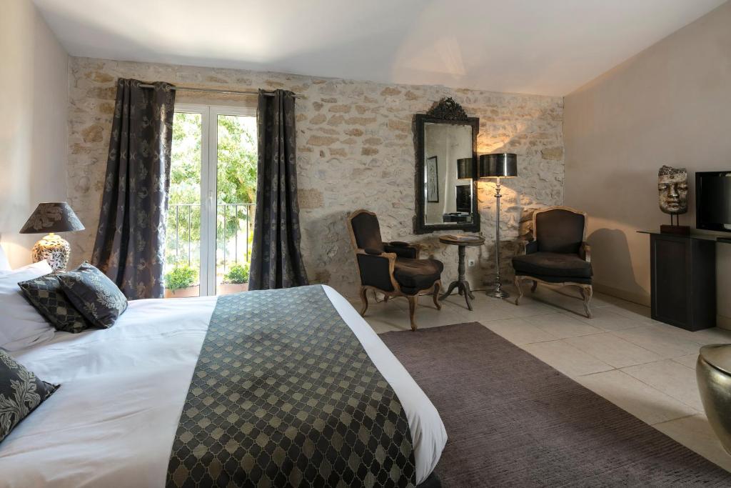 Chambres d'Hôtes La Maison de Léonie - Habitación Doble Con Vistas Al Jardín