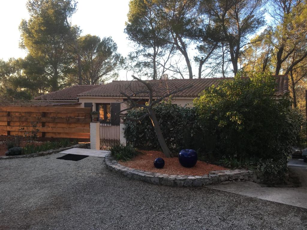 Zahrada ubytování Gîte le Figuier