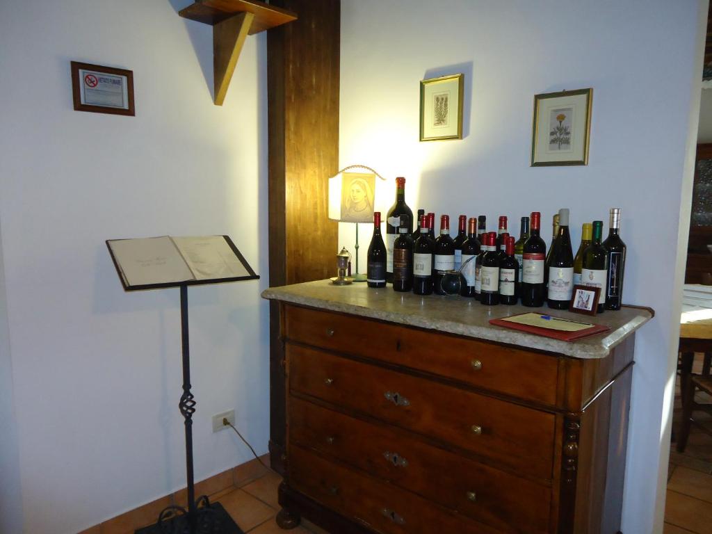 Villa Pascolo italokat is kínál