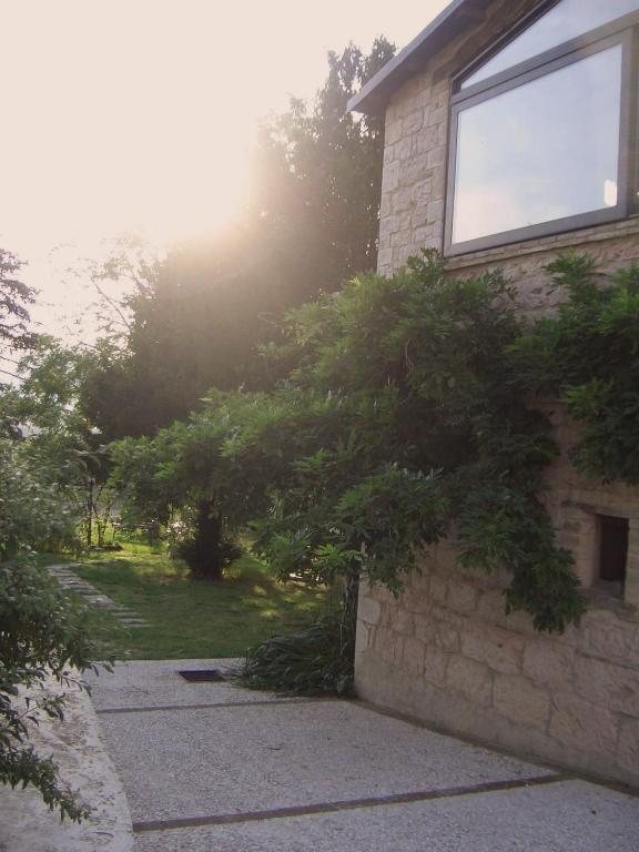 A garden outside Villa Pascolo