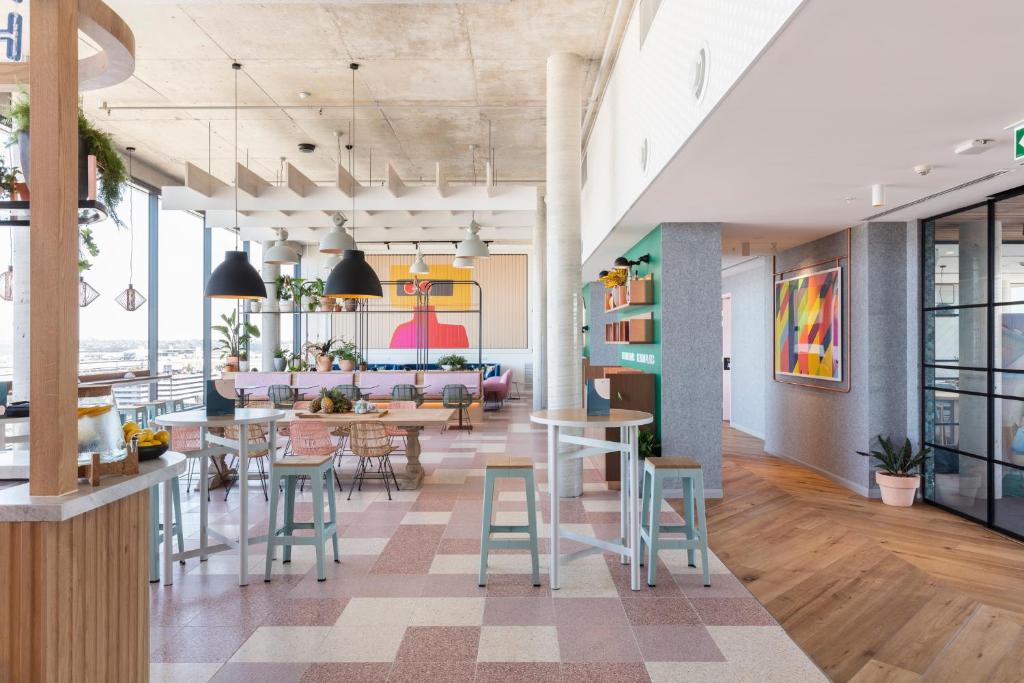 Posezení v ubytování Citadines Connect Sydney Airport