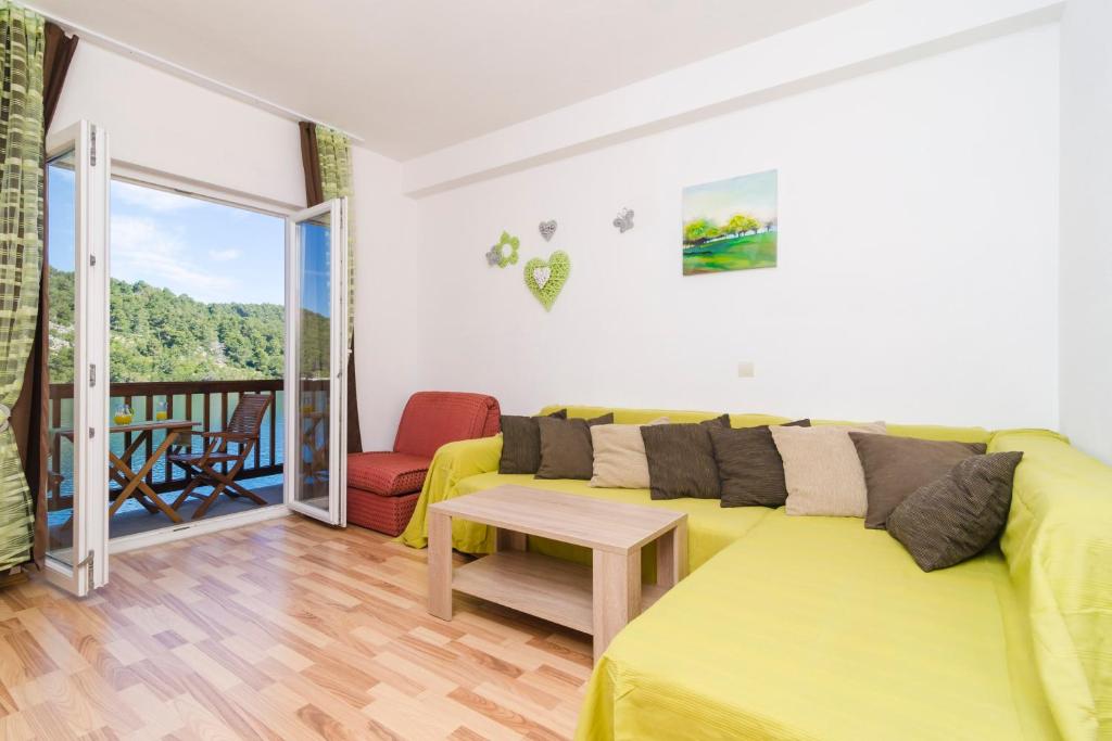 Posezení v ubytování Apartments Matana Chano