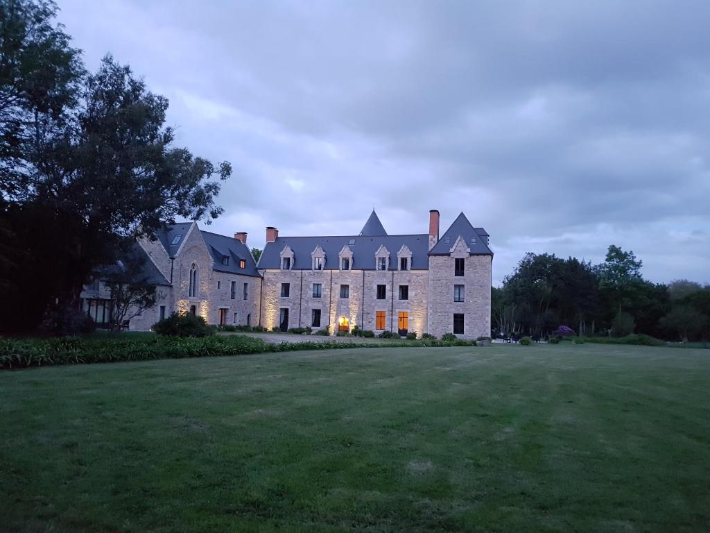 Zahrada ubytování Manoir de Kergrec'h