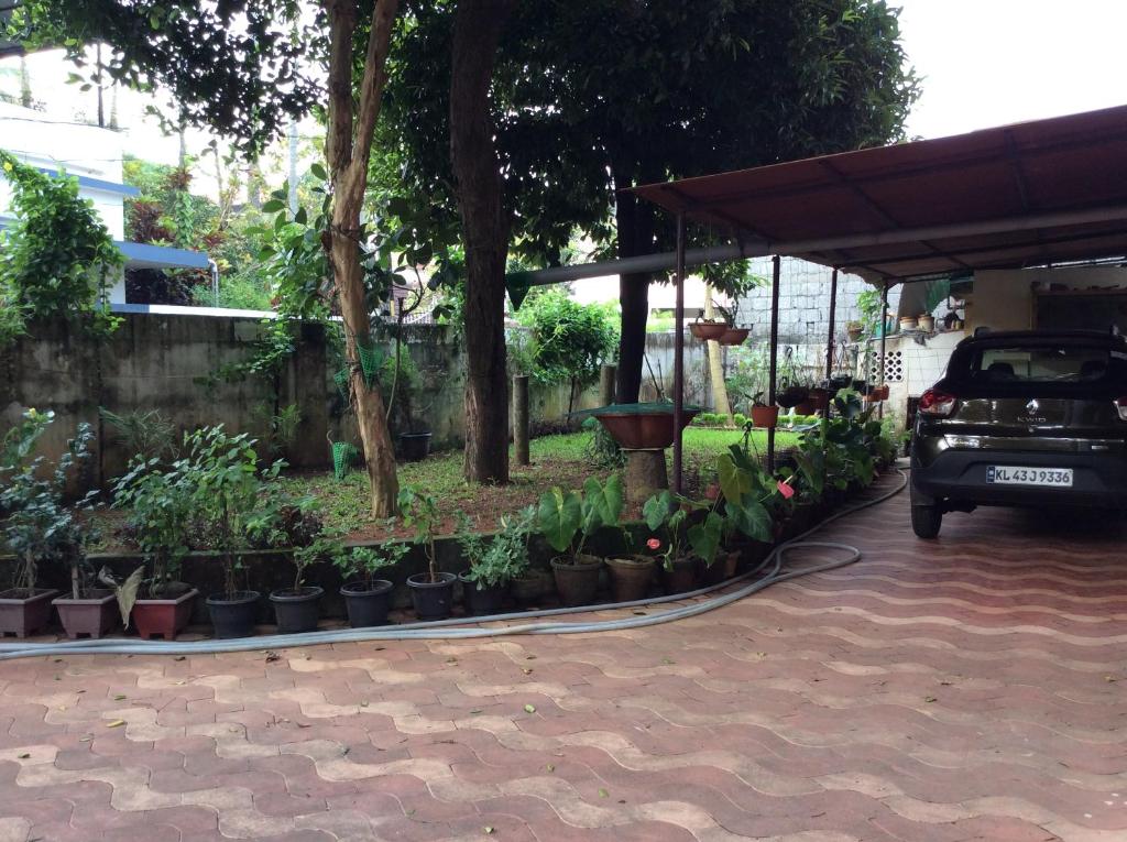 Zahrada ubytování Veda Vihar Homestay & Yoga Centre