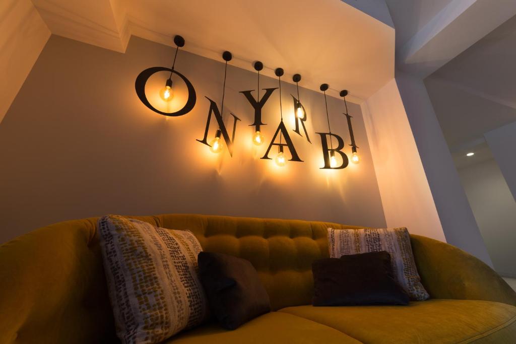 Posezení v ubytování Hotel Onyarbi