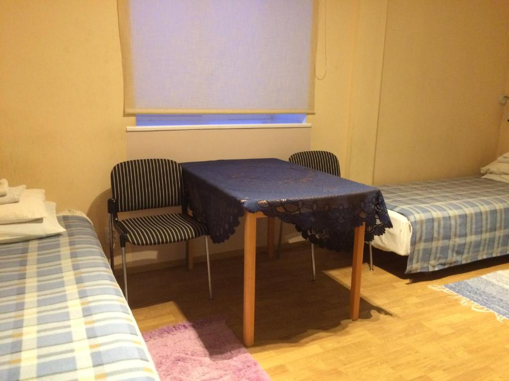 Postel nebo postele na pokoji v ubytování Westwind puhkemaja