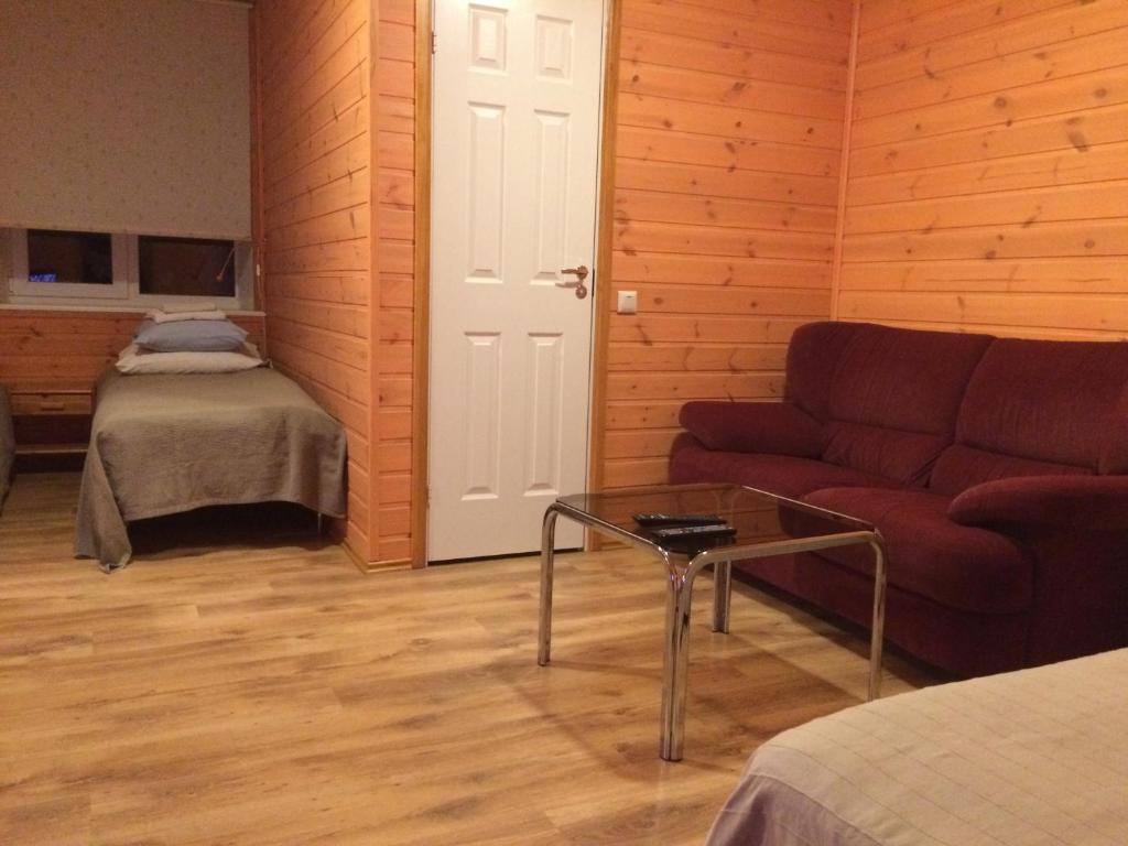 Postel nebo postele na pokoji v ubytování Westwind puhkemaja