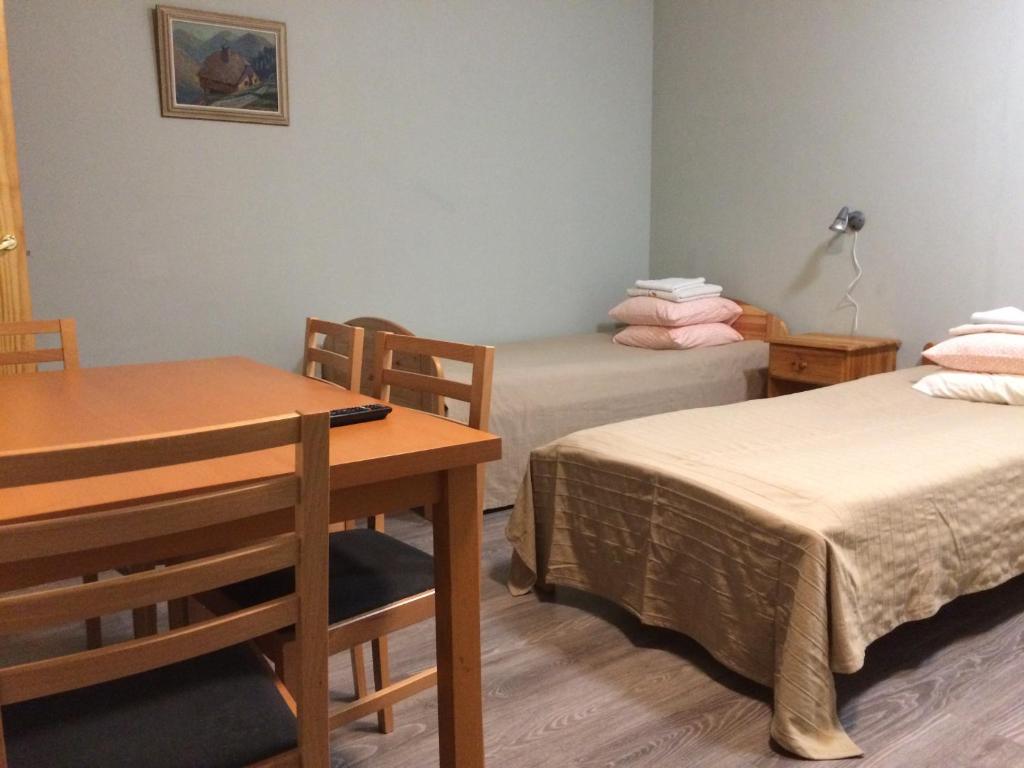 Postel nebo postele na pokoji v ubytování Westwind puhkemaja