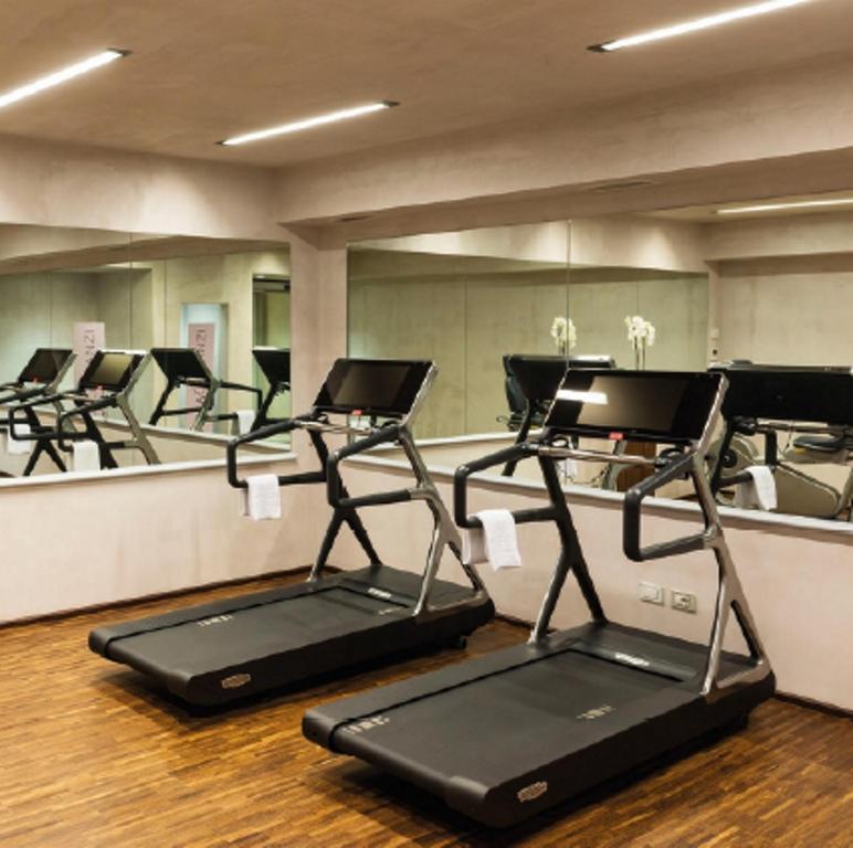 Fitness centrum a/nebo fitness zařízení v ubytování Villa Lattanzi