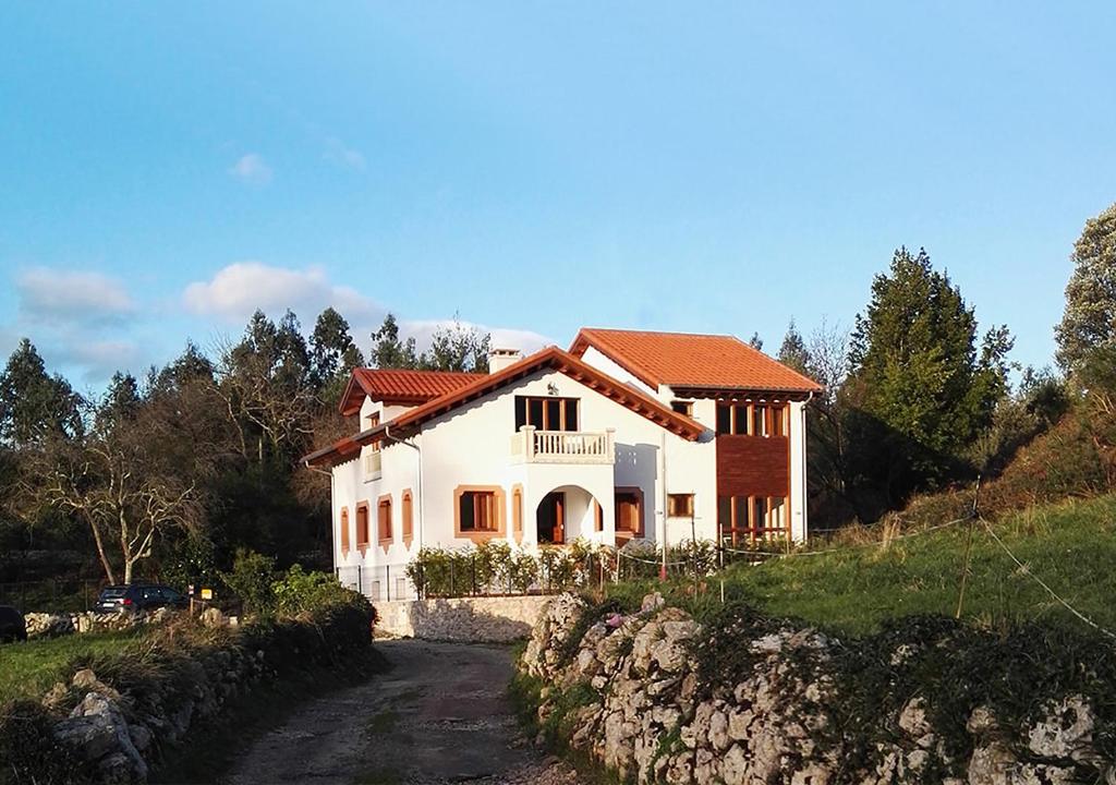 Budova, kde se bed and breakfast nachází