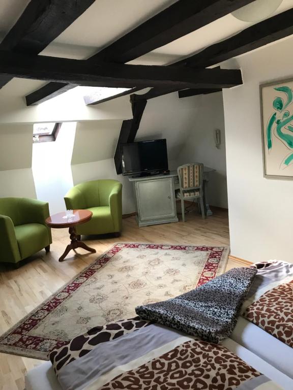 Posezení v ubytování Hotel Schwanen