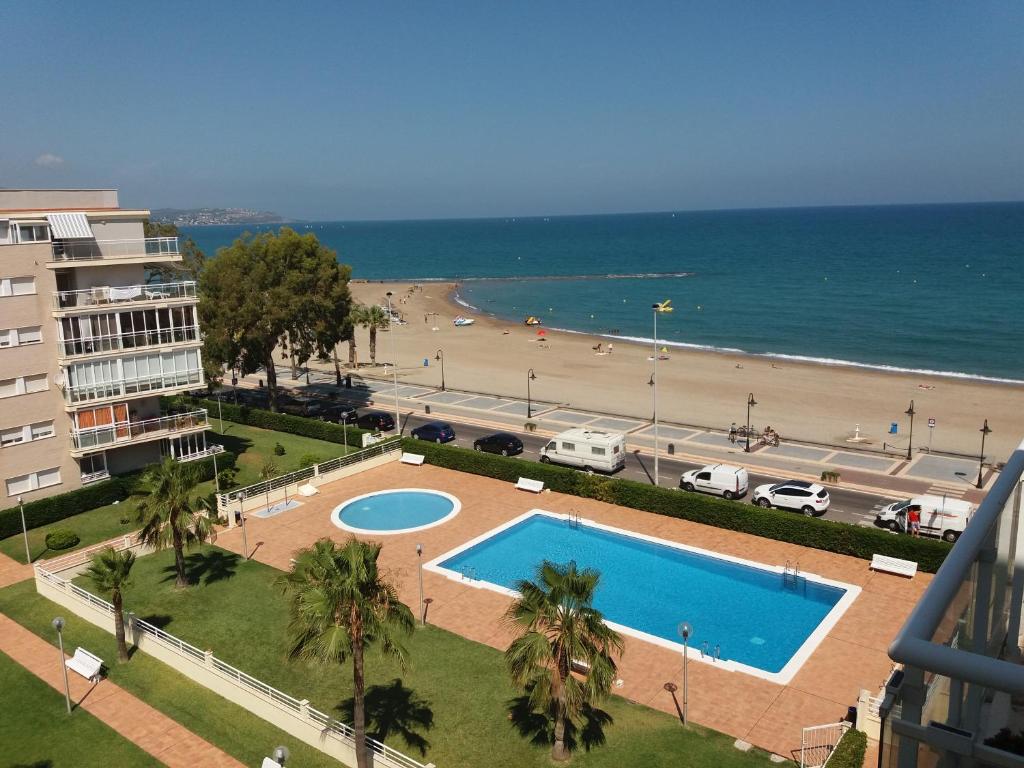 En generel havudsigt eller havudsigten taget fra lejligheden