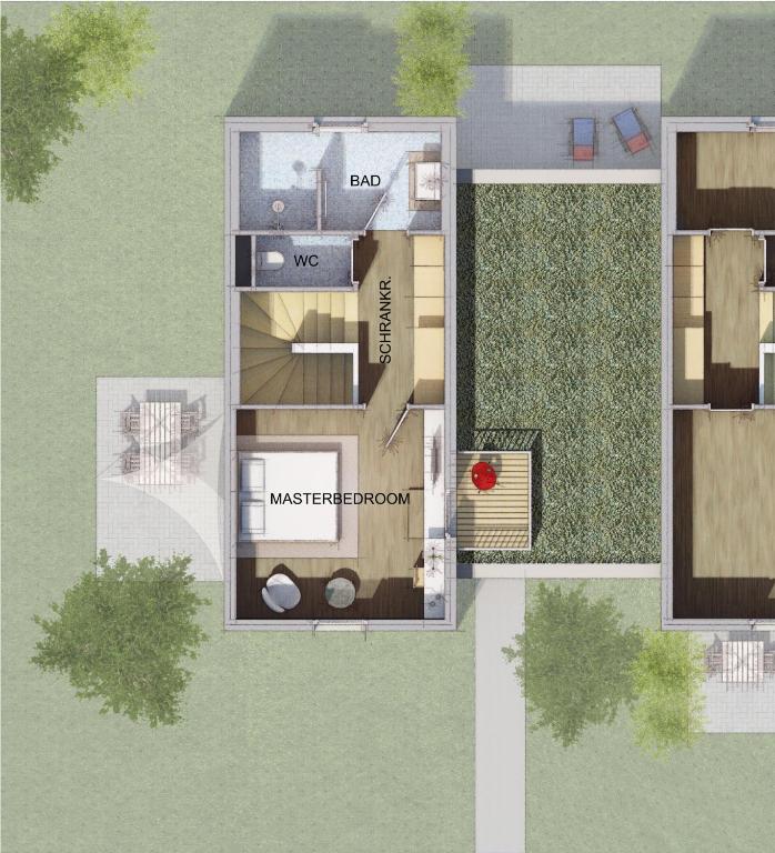 Půdorys ubytování ad vineas Gästehaus Nikolaihof-Hotel Garni
