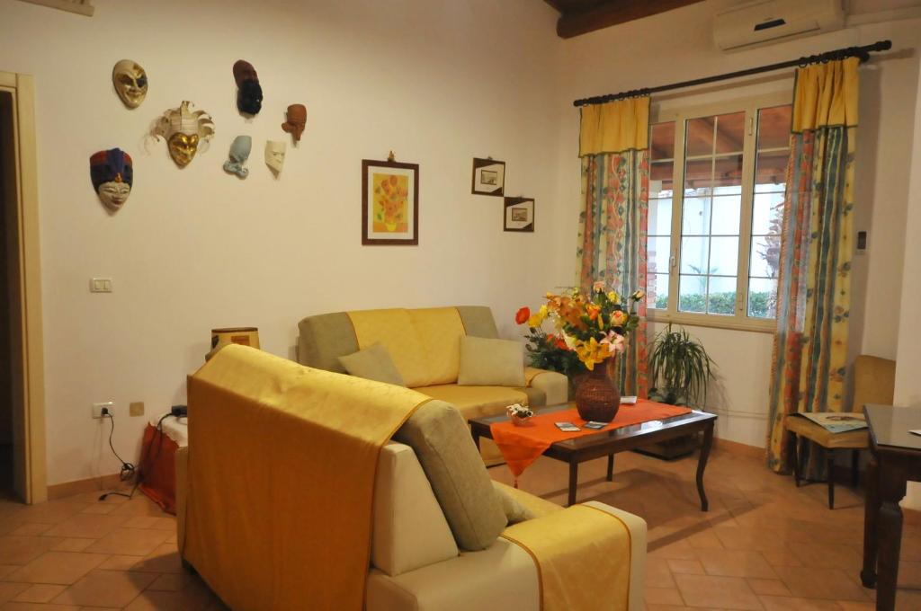 Posezení v ubytování B&B Il Mandorleto Avola