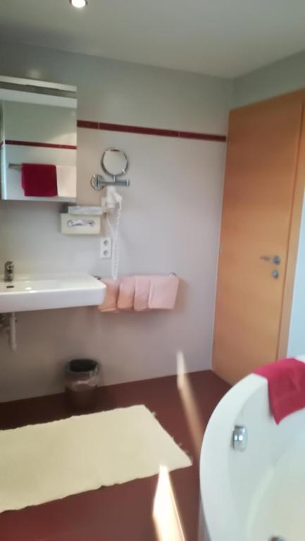 Kúpeľňa v ubytovaní Apart Austria