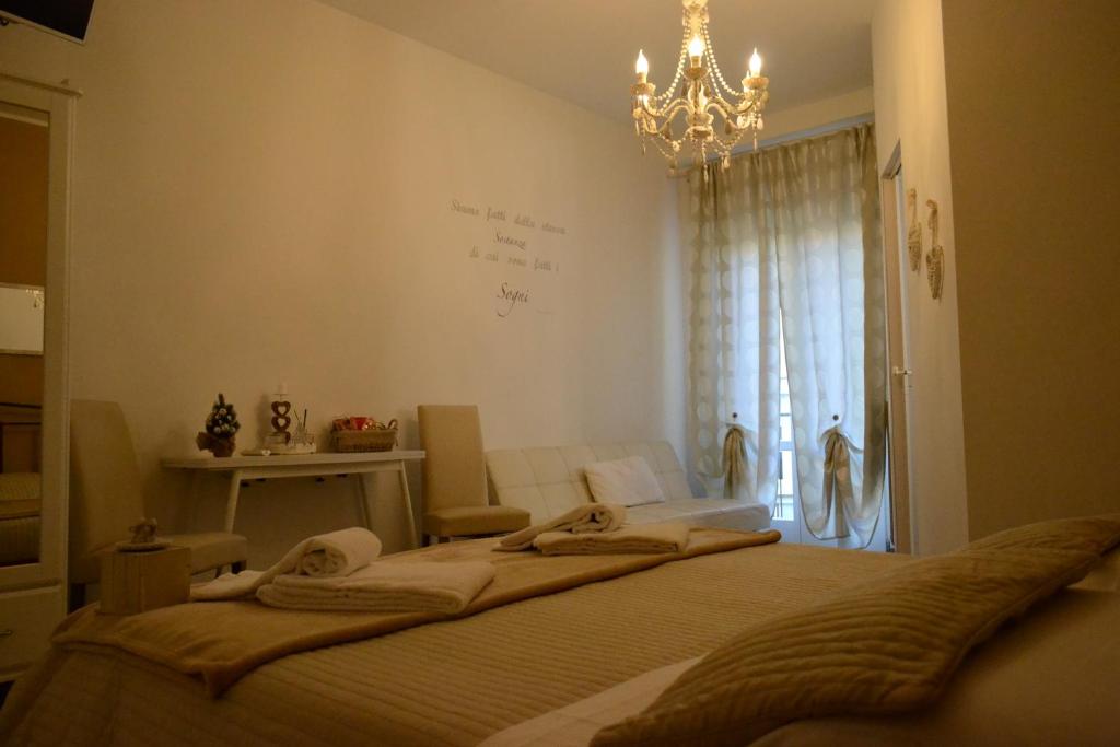 Postel nebo postele na pokoji v ubytování Casa Isabella