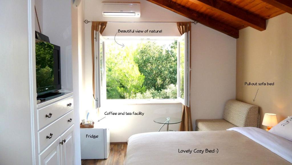 Nice Apartment & Room in Cavtat - Doppelzimmer