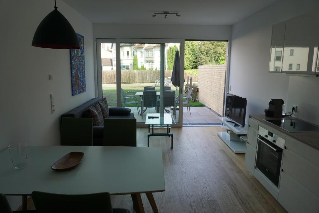 Posezení v ubytování Ferienhaus Ritter