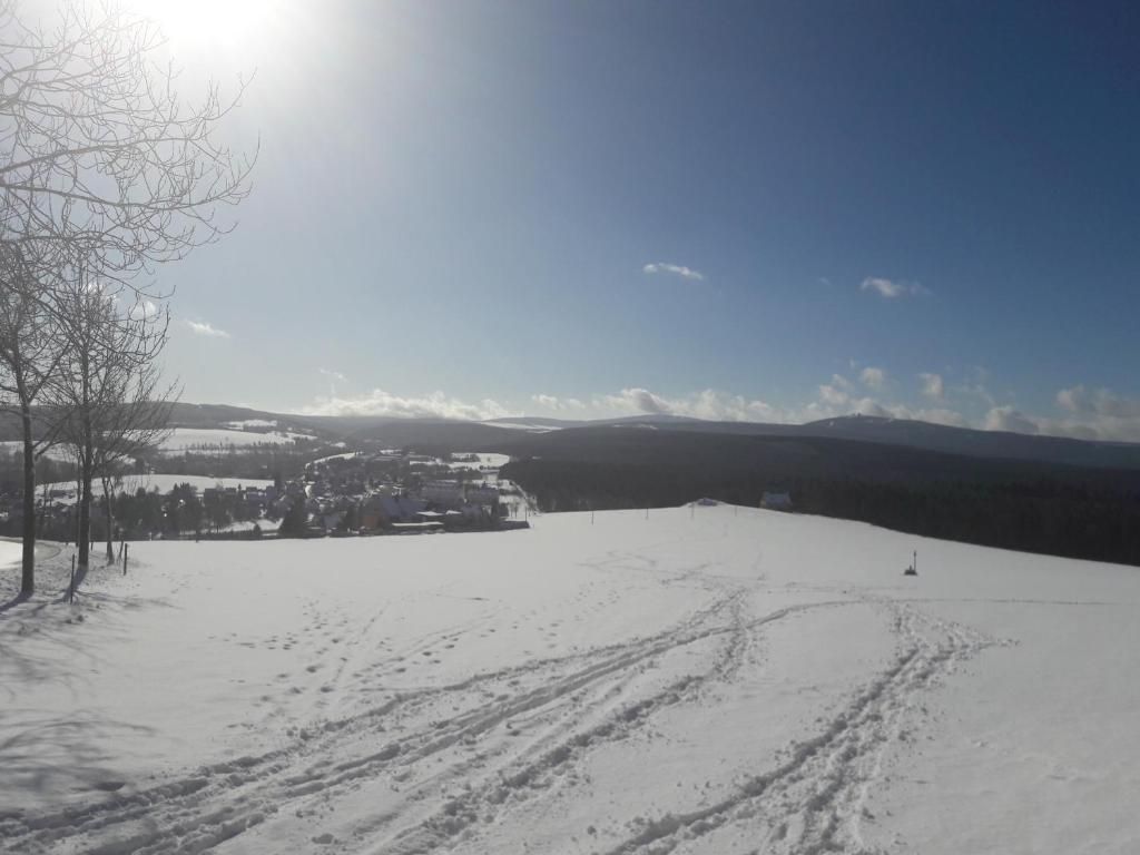Ferienwohnung Panoramablick om vinteren