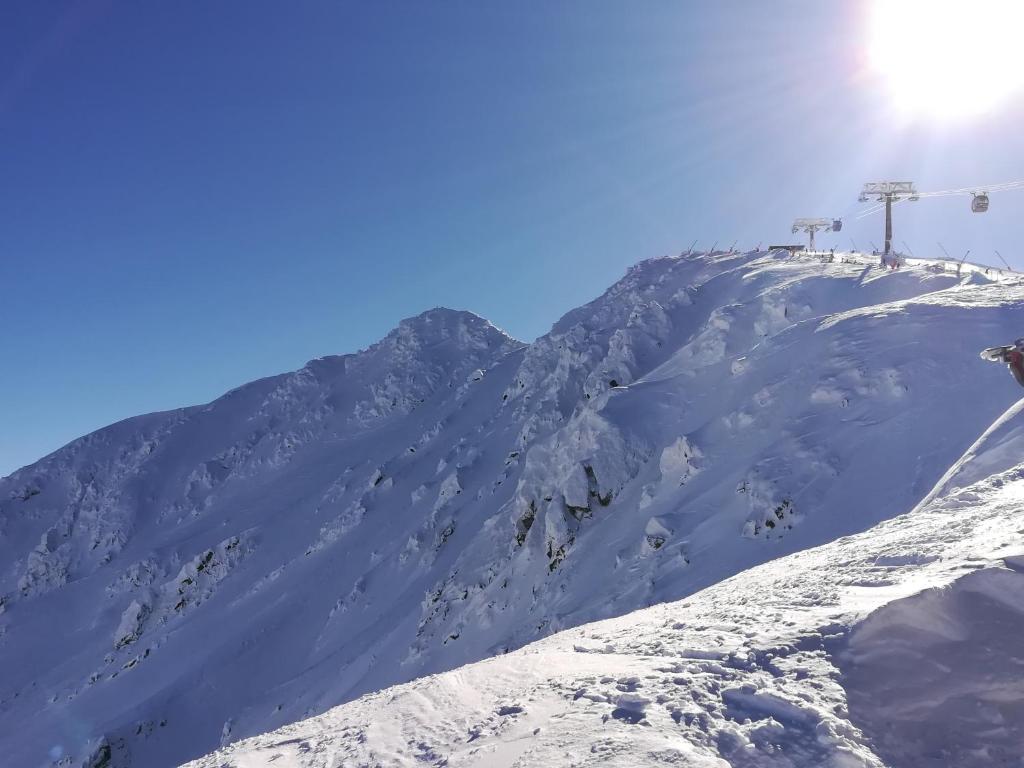 Byt Staré koliesko, Jasná, Demänovská Dolina during the winter