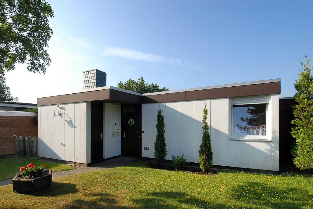 Zahrada ubytování Ferienhaeuser Nordseebrise