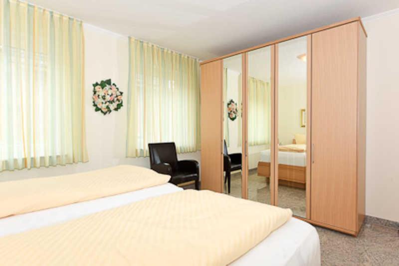 Postel nebo postele na pokoji v ubytování Haus Benser Riff