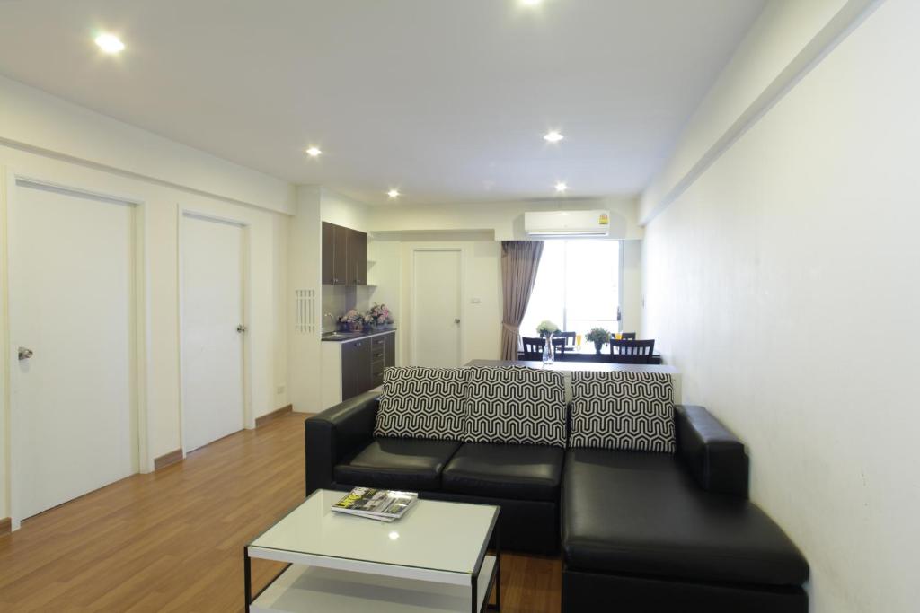 Posezení v ubytování Nanatai Suites