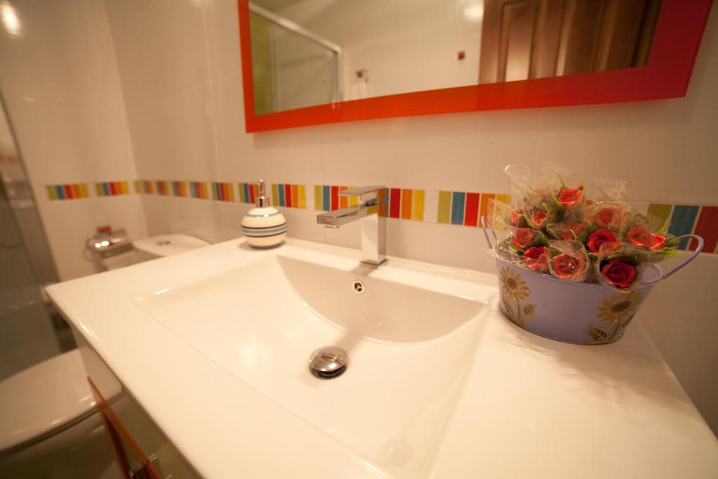 Kúpeľňa v ubytovaní Apartamentos Rurales Sierra de Béjar