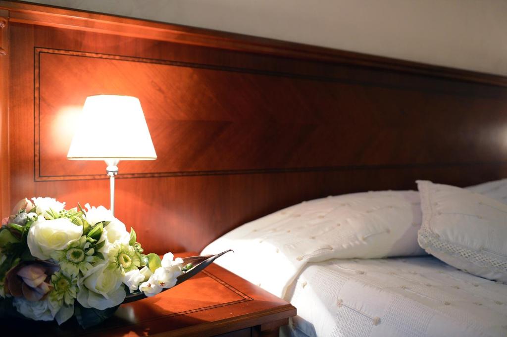 Voodi või voodid majutusasutuse Hotel Orasac toas